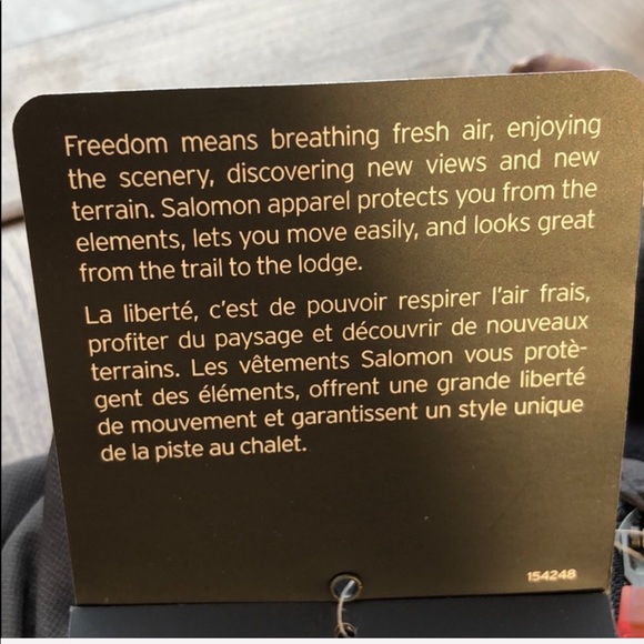 🌴🌼SALOMON- ESCAPE WINTER SNOW JACKET🌼🌴 - Picture 8 of 15